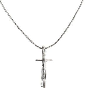 COPY - NWOT Silpada Great Impressions Twig cross Pendant & Chain